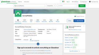 
                            8. Working at SurveyMonkey | Glassdoor.ie