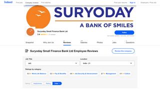 
                            6. Working at Suryoday Small Finance Bank Ltd: Employee Reviews ...