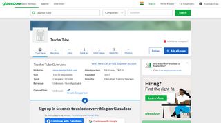 
                            11. Working at TeacherTube | Glassdoor.co.in