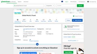 
                            8. Working at The Global Work & Travel Co. | Glassdoor.com.au