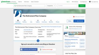 
                            5. Working at The Retirement Plan Company | Glassdoor