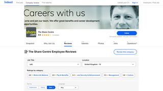 
                            6. Working at The Share Centre: Employee Reviews | Indeed.co.uk