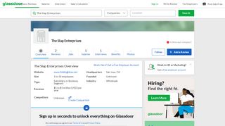 
                            7. Working at The Slap Enterprises | Glassdoor