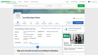 
                            10. Working at Travel Boutique Online | Glassdoor