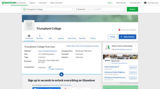 
                            13. Working at Triumphant College | Glassdoor