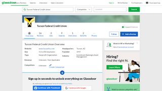 
                            13. Working at Tucson Federal Credit Union | Glassdoor