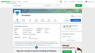 
                            9. Working at Unacademy | Glassdoor.co.in