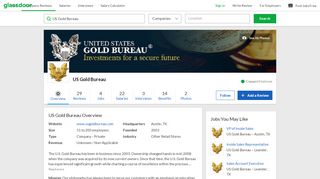 
                            8. Working at US Gold Bureau | Glassdoor