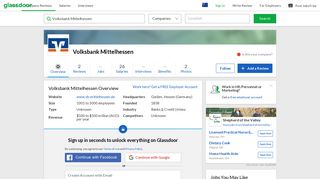 
                            11. Working at Volksbank Mittelhessen | Glassdoor.com.au