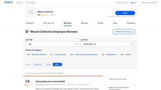 
                            11. Working at Wizard Collective: Employee Reviews | Indeed.co.za