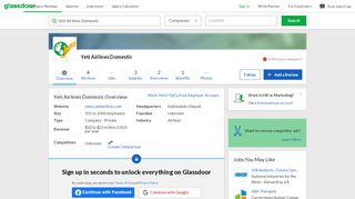 
                            11. Working at Yeti Airlines Domestic | Glassdoor
