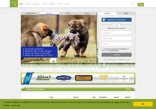 
                            1. working-dog - Honden, Video's, Wedstrijden, Stambomen ...