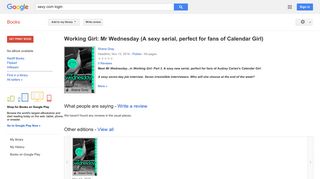 
                            7. Working Girl: Mr Wednesday (A sexy serial, perfect for fans of ...