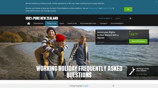 
                            6. Working holiday frequently asked questions | New Zealand