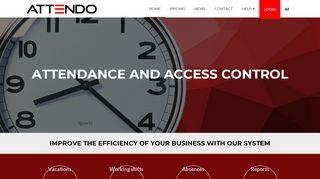 
                            5. Working hours control and access control system | Attendo.ba