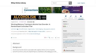 
                            9. Working Memory Training in Alcohol Use Disorder: A Randomized ...