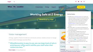 
                            8. Working safe at Z Energy - WhosOnLocation
