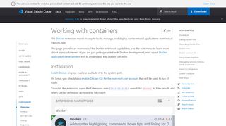 
                            13. Working with Docker in Visual Studio Code