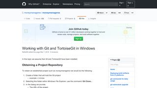 
                            2. Working with Git and TortoiseGit in Windows ... - GitHub