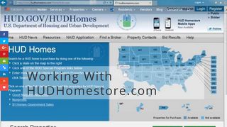 
                            7. Working With HUDHomestore.com - WILMOTH Group