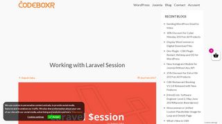 
                            10. Working with Laravel Session | Codeboxr