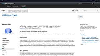 
                            7. Working with your IBM Cloud private Docker registry (IBM Cloud Private)