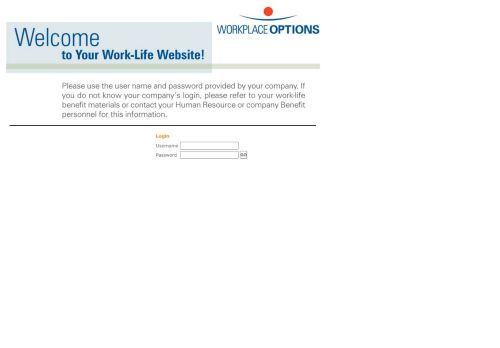 
                            13. WorkLife Login Page