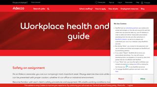 
                            4. Workplace health and safety - Adecco