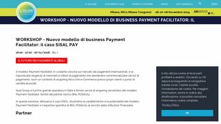 
                            8. WORKSHOP - Nuovo modello di business Payment Facilitator: il caso ...