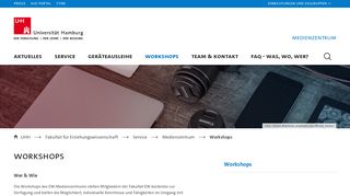 
                            1. Workshops - Fakultät für Erziehungswissenschaft - Universität Hamburg