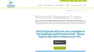 
                            6. Worksite Manager Login - Group Management Services