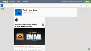 
                            9. 'workspace webmail login' in Email Login Guide | Scoop.it