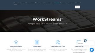 
                            3. WorkStreams | CloudFactory