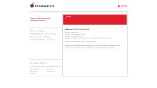 
                            4. WORKTOGETHER management of self-organization | LOGIN