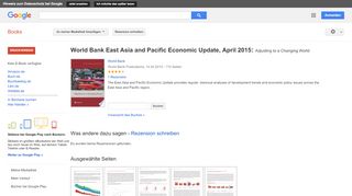 
                            5. World Bank East Asia and Pacific Economic Update, April 2015: ...