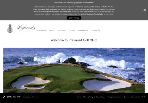 
                            12. World-Class Golf Resorts - Preferred Golf Member Login