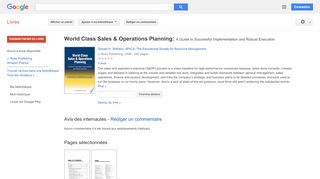 
                            9. World Class Sales & Operations Planning: A Guide to Successful ...