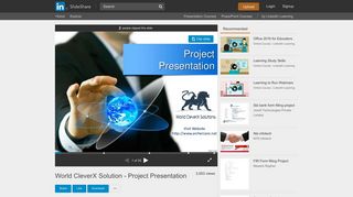 
                            6. World CleverX Solution - Project Presentation - SlideShare