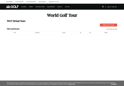 
                            12. World Golf Tour | Golf Channel