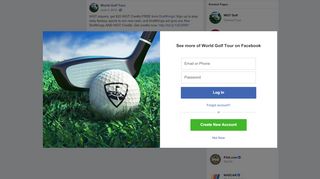 
                            5. World Golf Tour - WGT players, get $20 WGT Credits FREE... | Facebook