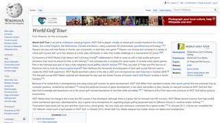 
                            8. World Golf Tour - Wikipedia