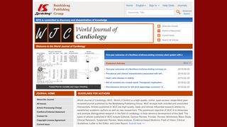 
                            7. World Journal of Cardiology - Baishideng Publishing Group