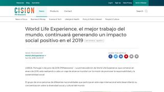 
                            4. World Life Experience, el mejor trabajo del mundo, continuará ...