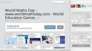
                            5. World Maths Day - www.worldmathsday.com - World Education ...