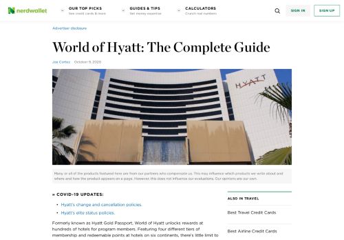 
                            10. World of Hyatt: The Complete Guide - NerdWallet