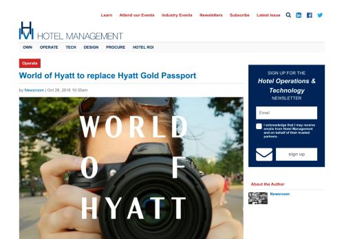 
                            13. World of Hyatt to replace Hyatt Gold Passport | Hotel ...