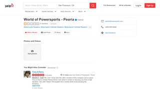 
                            4. World of Powersports - Peoria - Motorcycle Dealers - 2100 W Pioneer ...