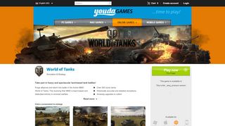 
                            7. World of Tanks - Play online for free | Youdagames.com