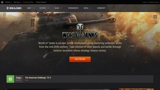 
                            6. World of Tanks | Realistic Online Tank Game | Play for Free