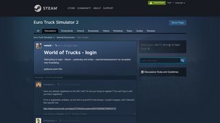 
                            4. World of Trucks - login :: Euro Truck Simulator 2 General Discussions